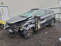 Salvage cars for sale from Copart Waldorf, MD: 2019 Nissan Murano s