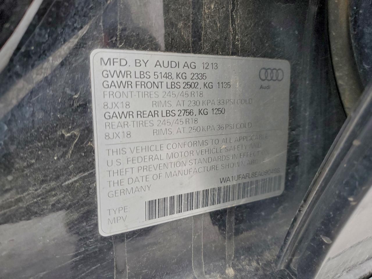 2014 Audi A4 Allroad Premium Plus