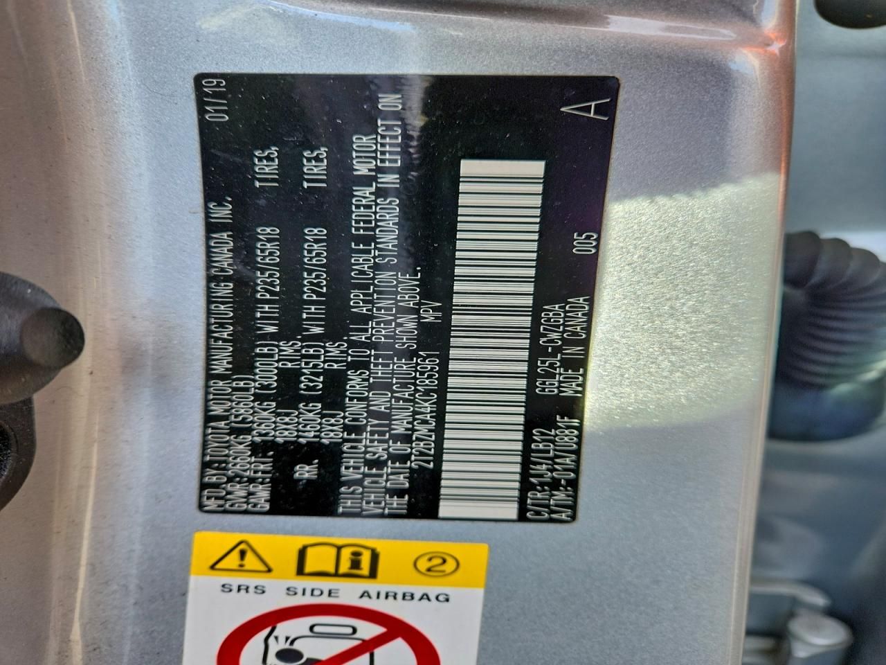 2019 Lexus Rx 350 Base