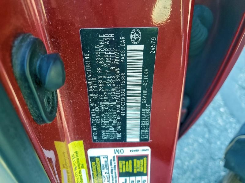 2010 Toyota Camry se