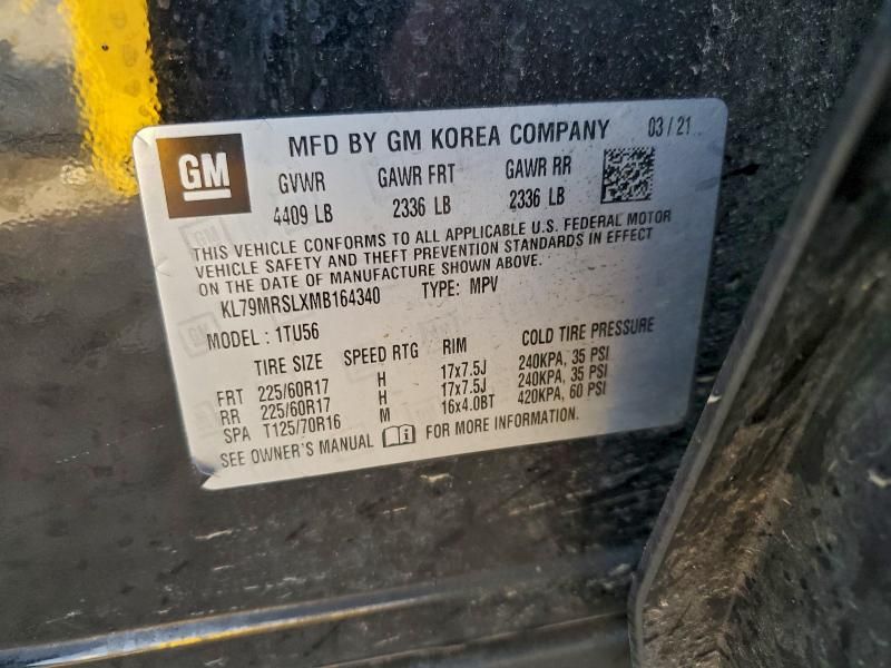 2021 Chevrolet Trailblazer lt