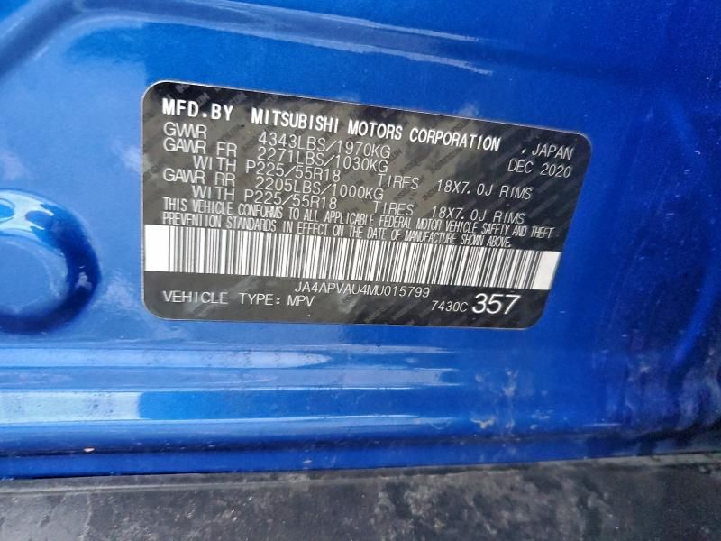 2021 Mitsubishi Outlander Sport se