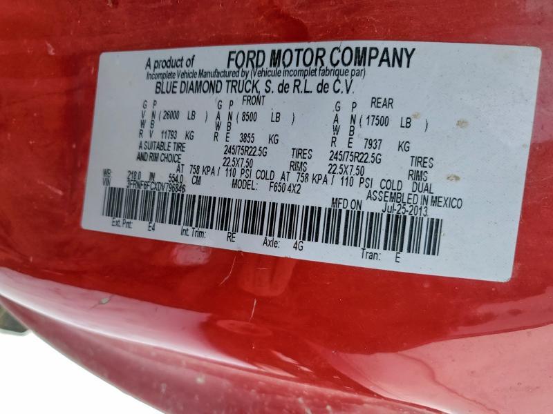 2013 Ford F650 Super Duty Rollback Truck