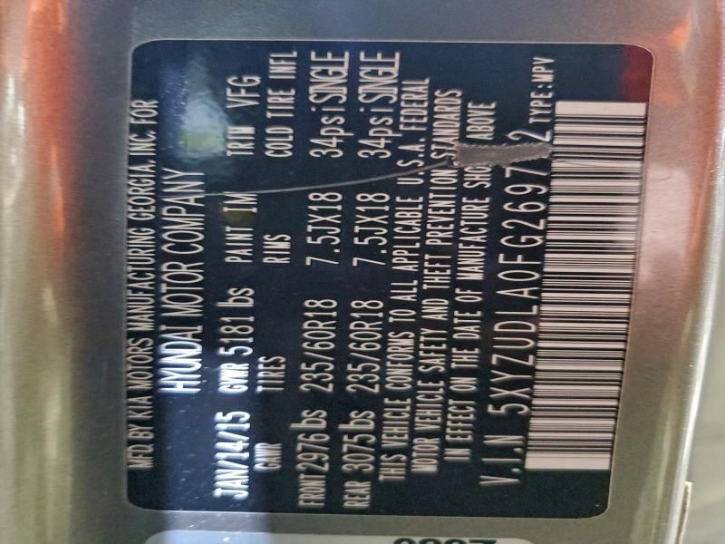 2015 Hyundai Santa fe Sport