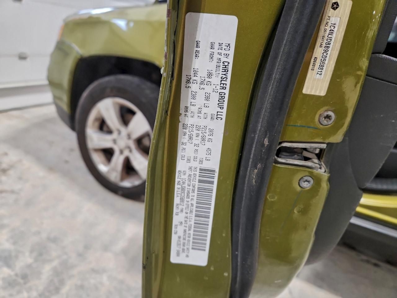 2012 Jeep Compass Sport