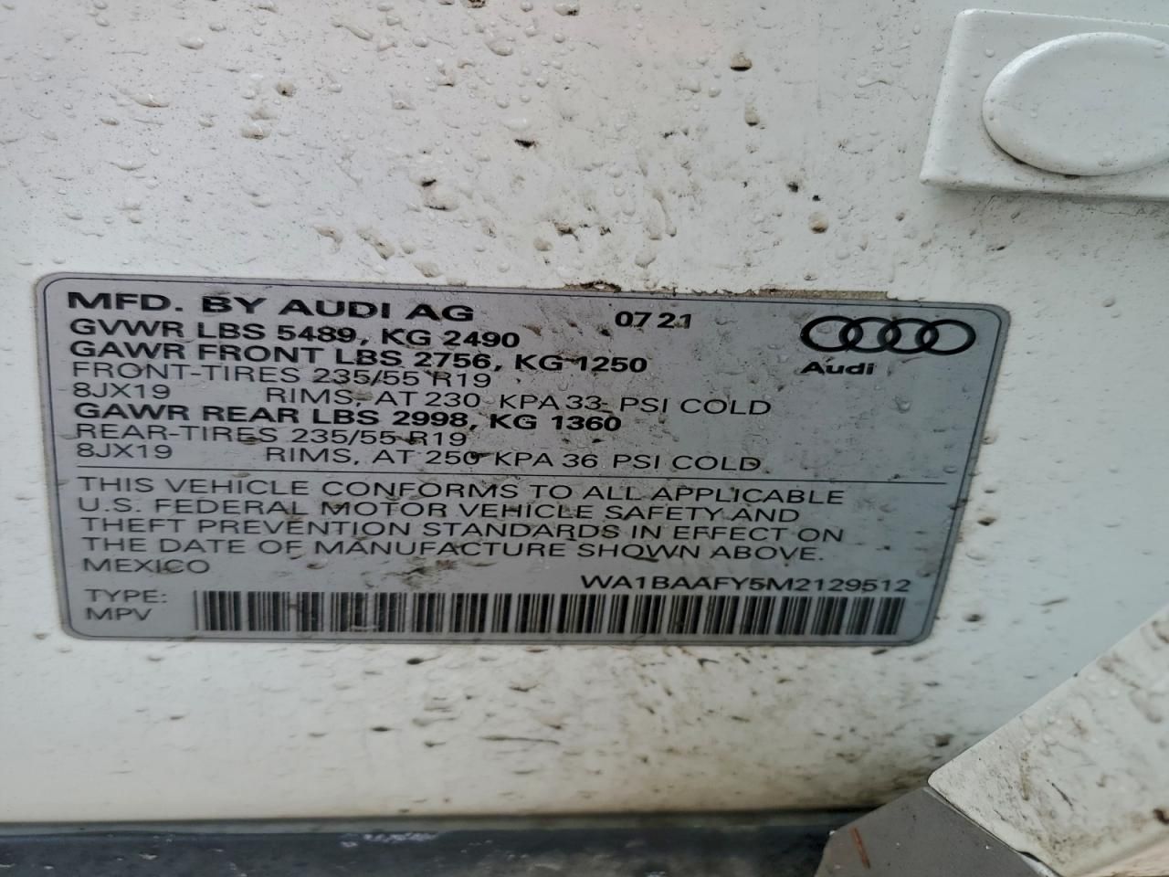 2021 Audi Q5 Premium Plus