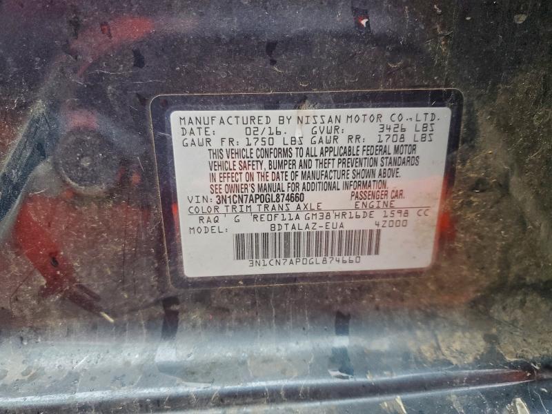 2019 Nissan Versa s