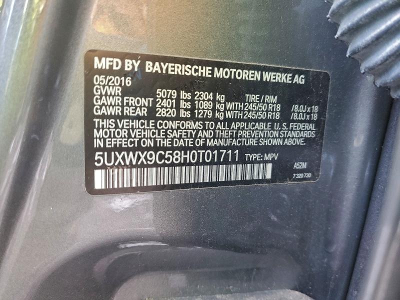 2017 BMW X3 Xdrive28i