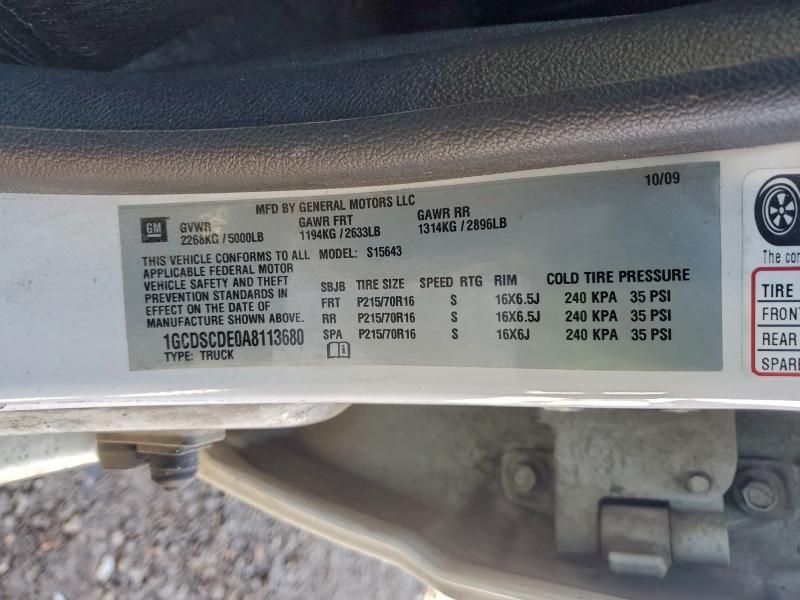 2010 Chevrolet Colorado lt