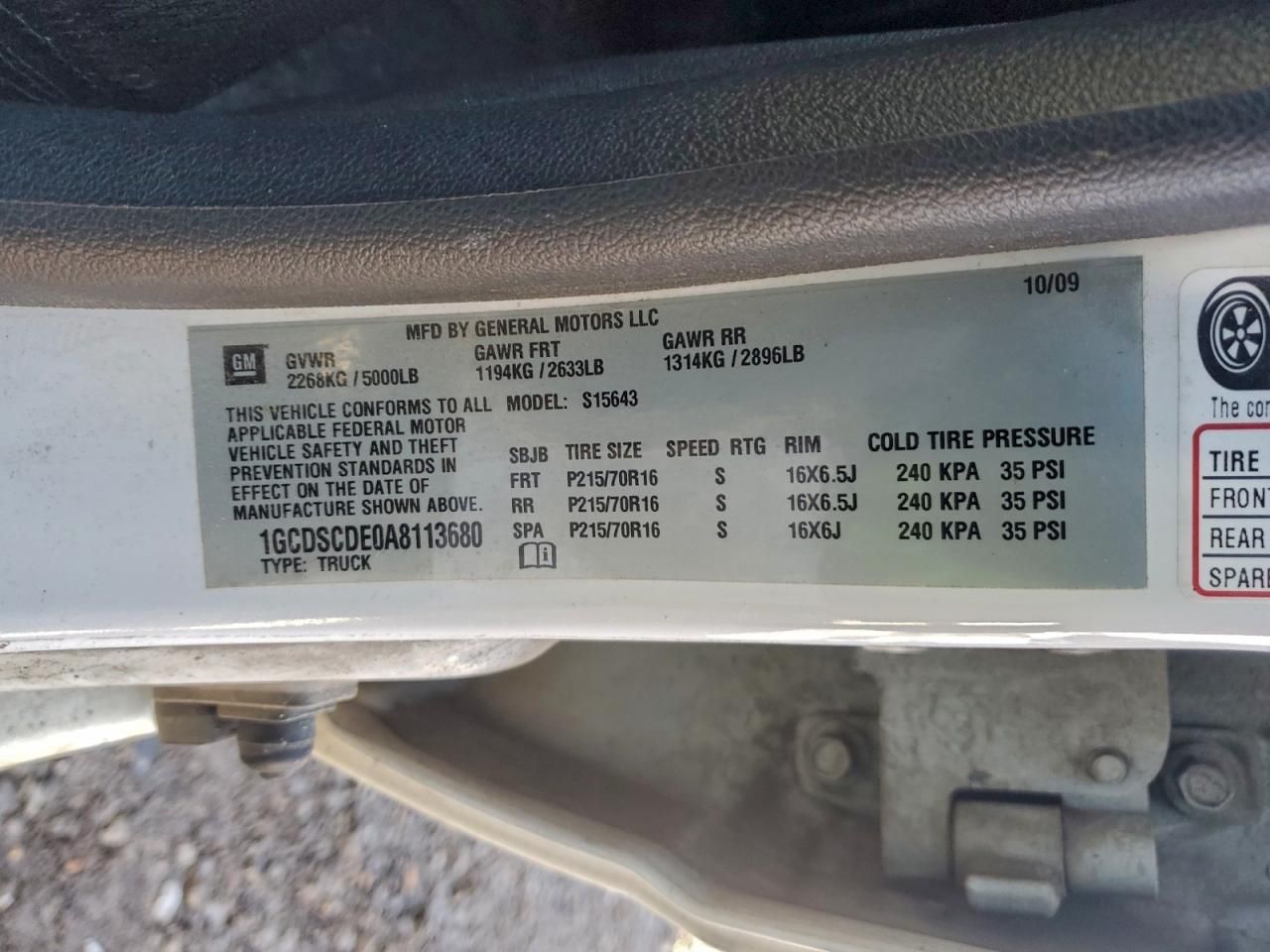 2010 Chevrolet Colorado lt