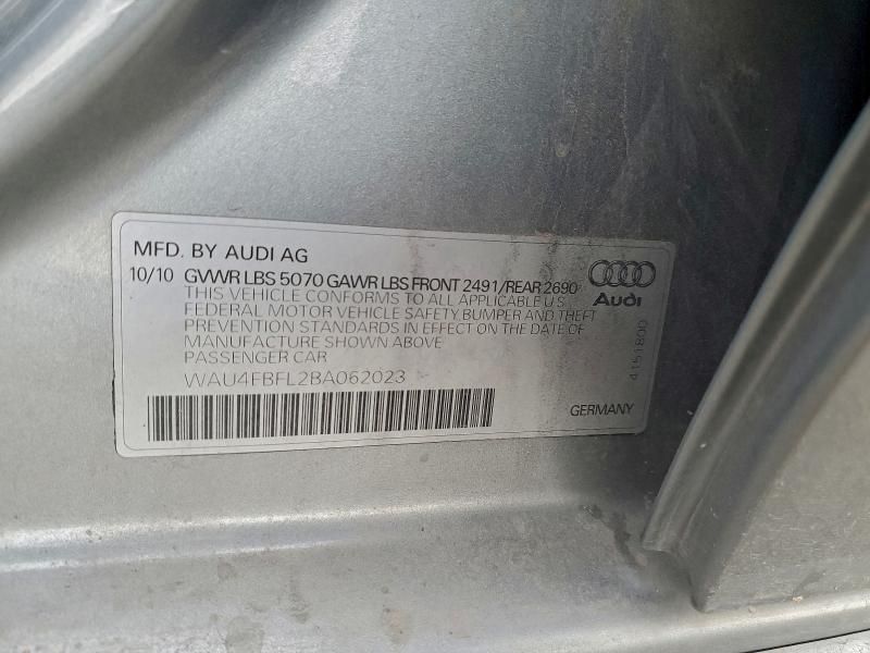 2011 Audi A4 Prestige