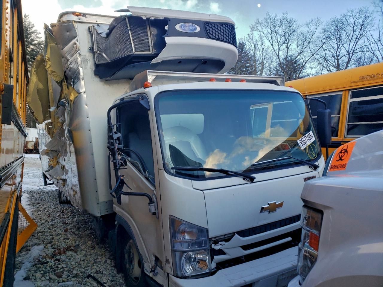 2021 Chevrolet 5500HD Refrigerated BOX Truck