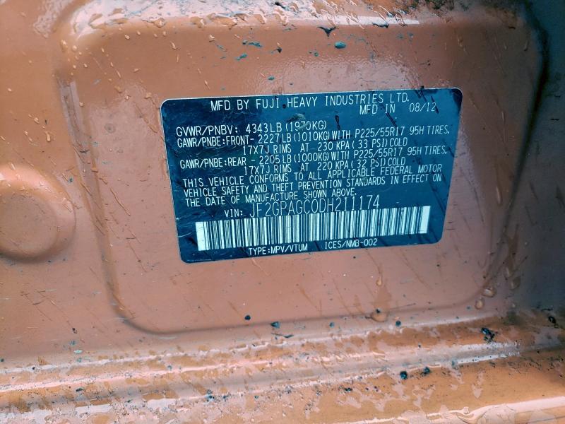 2013 Subaru Xv Crosstrek 2.0 Limited