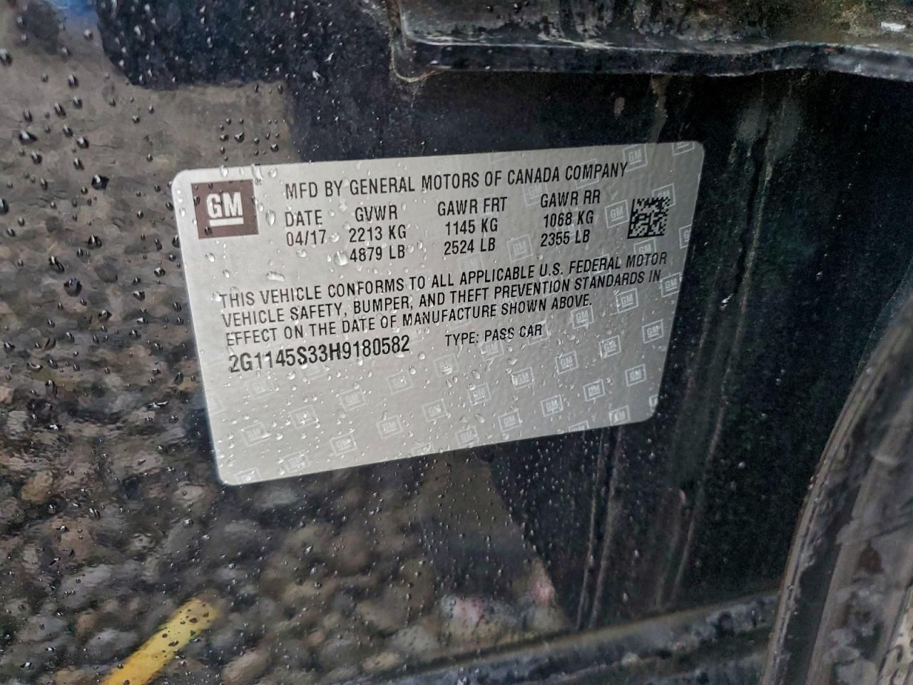 2017 Chevrolet Impala Premier