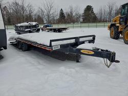 Salvage trucks for sale at Central Square, NY auction: 2021 Econoline BPO725TE Equipment Trailer