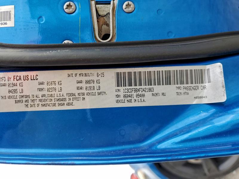 2015 Dodge 2015 Dodg Dart sxt