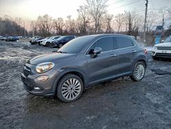 Fiat Vehiculos salvage en venta: 2016 Fiat 500x Lounge