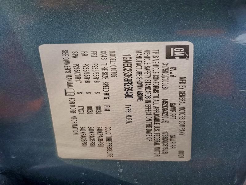 2009 Chevrolet Tahoe C1500 lt