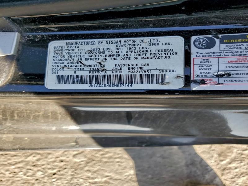 2014 Nissan 370z Base