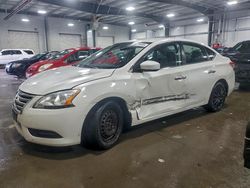Salvage cars for sale from Copart Ham Lake, MN: 2014 Nissan Sentra s