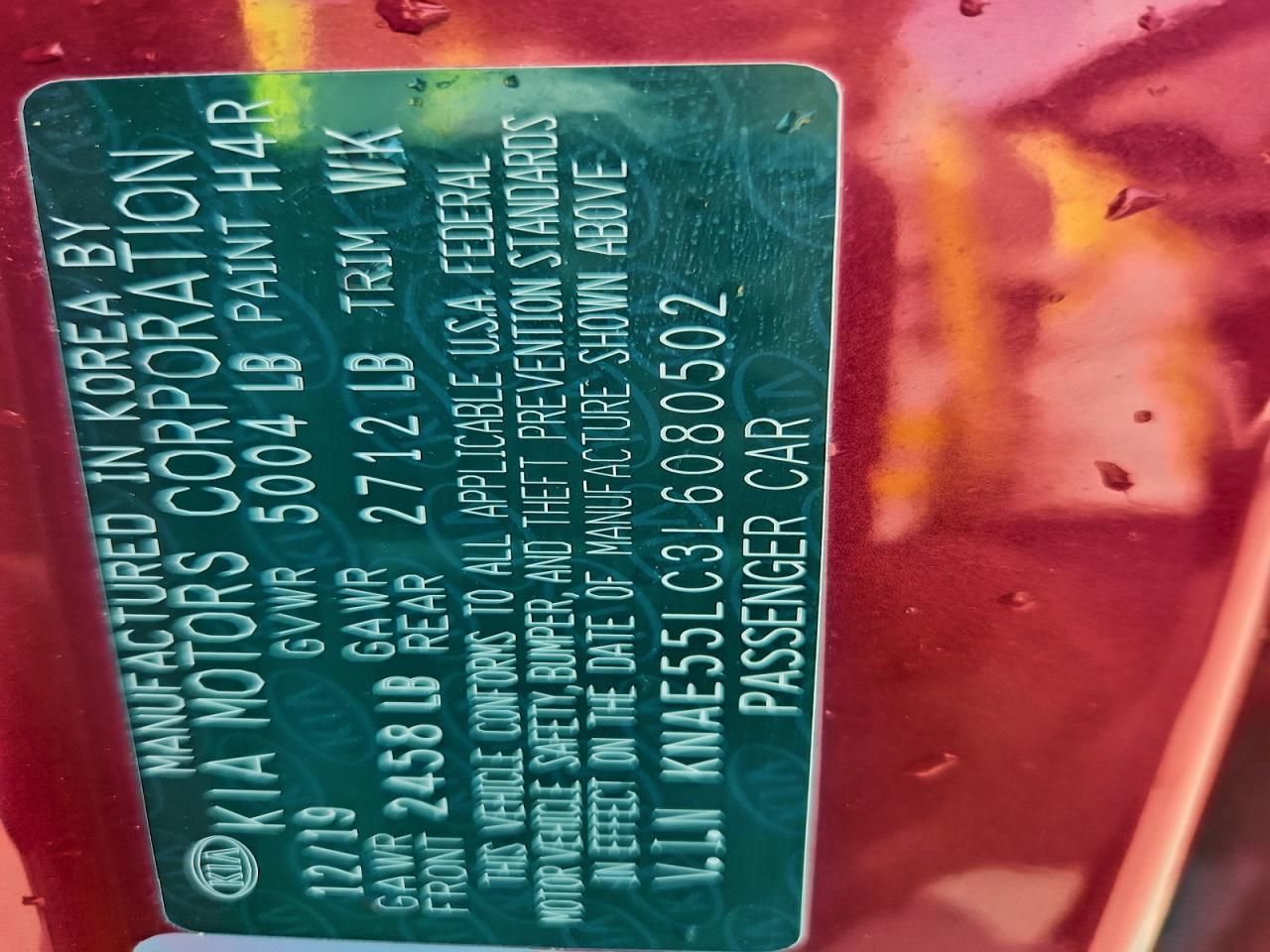 2020 KIA Stinger GT2