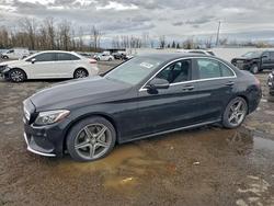 2016 Mercedes-Benz C 300 4matic en venta en Portland, OR