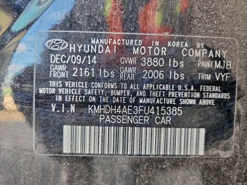 2015 Hyundai Elantra se