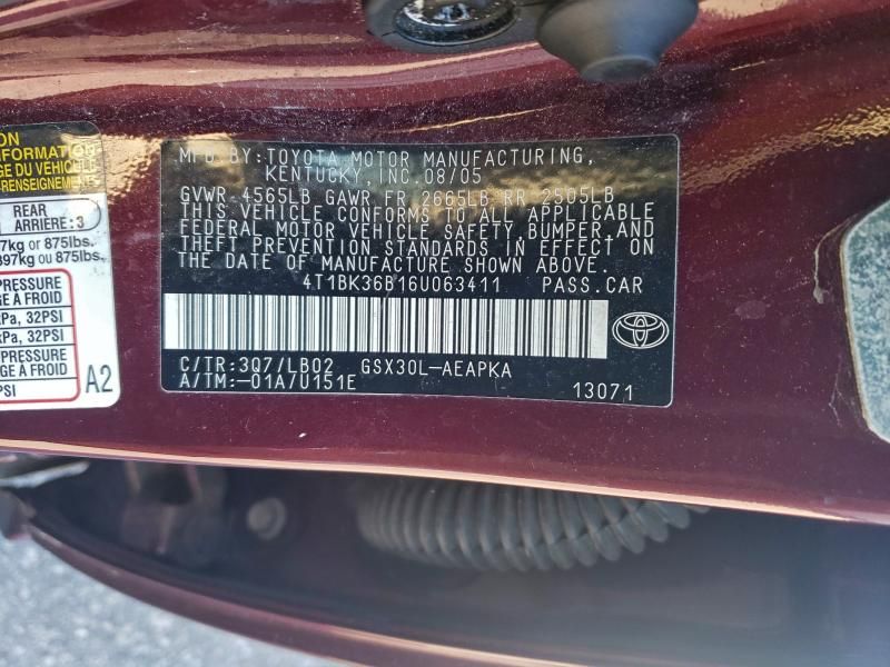 2006 Toyota Avalon xl