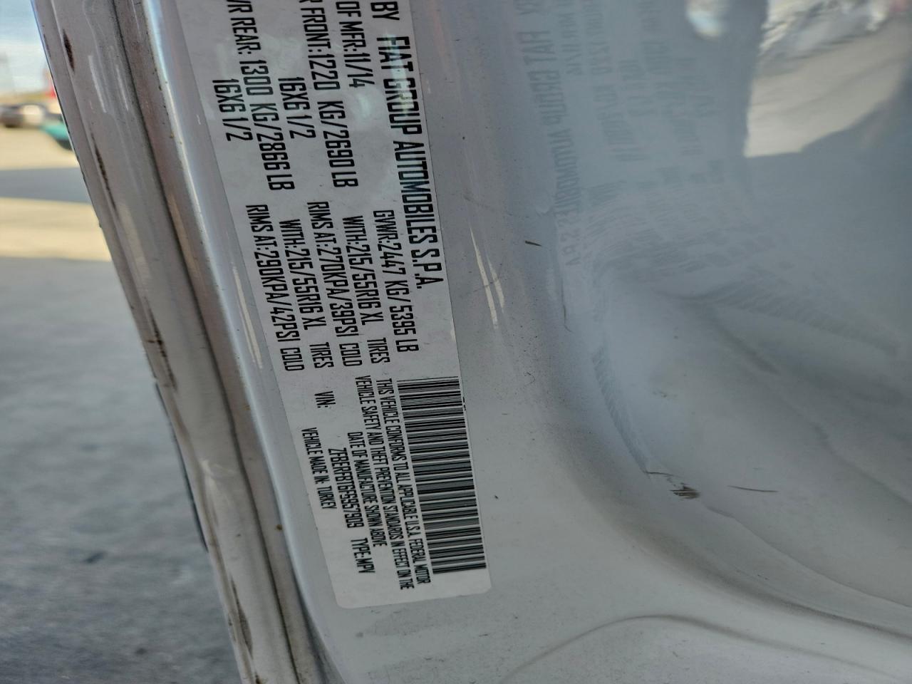 2015 Dodge Ram Promaster Delivery van