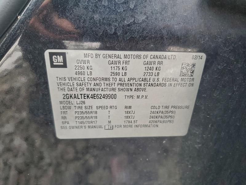 2014 GMC Terrain slt