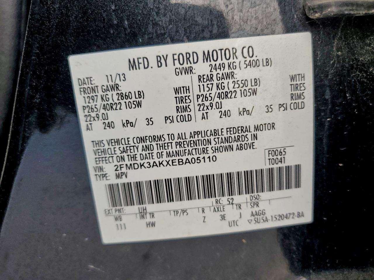 2014 Ford Edge Sport
