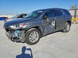 Salvage cars for sale from Copart Haslet, TX: 2020 Chevrolet Traverse lt