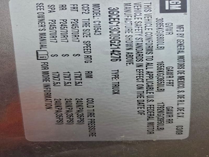 2009 Chevrolet Silverado C1500