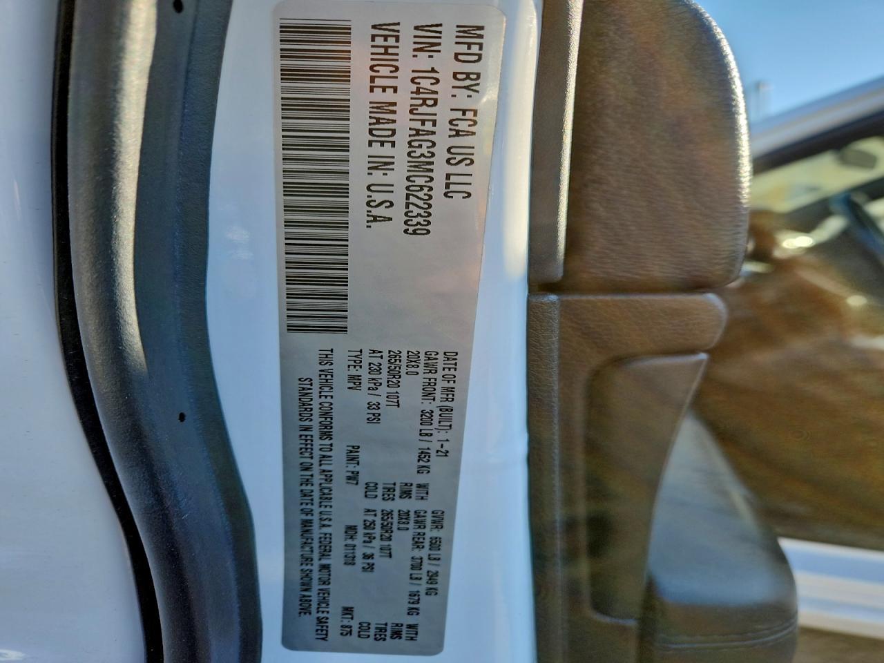2021 Jeep Grand Cherokee Laredo