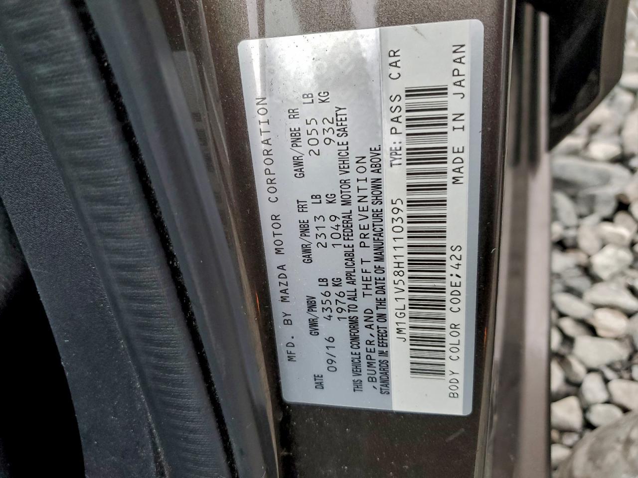 2017 Mazda 6 Touring