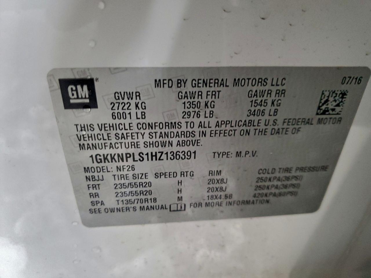2017 GMC Acadia Denali