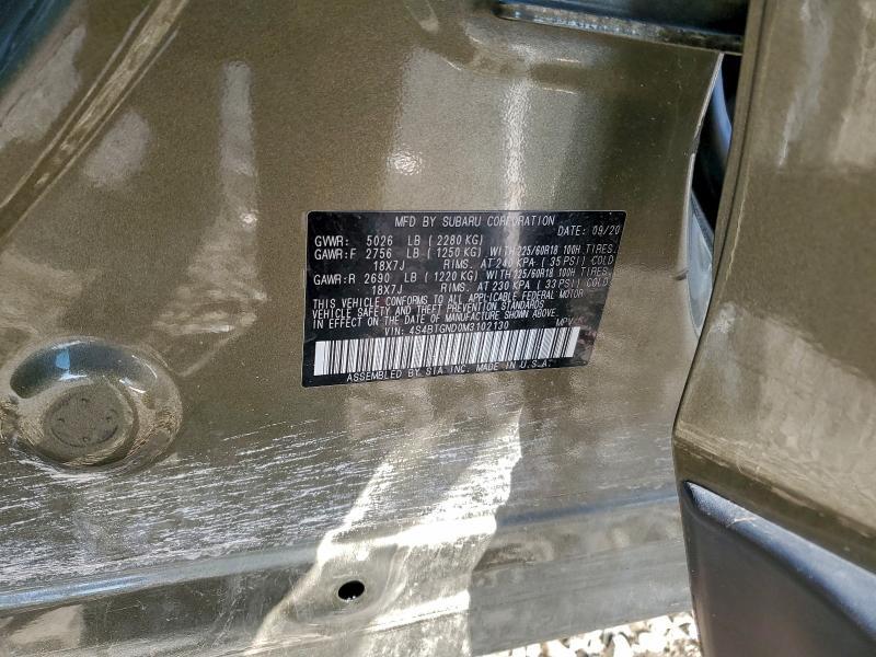 2021 Subaru Outback Limited xt