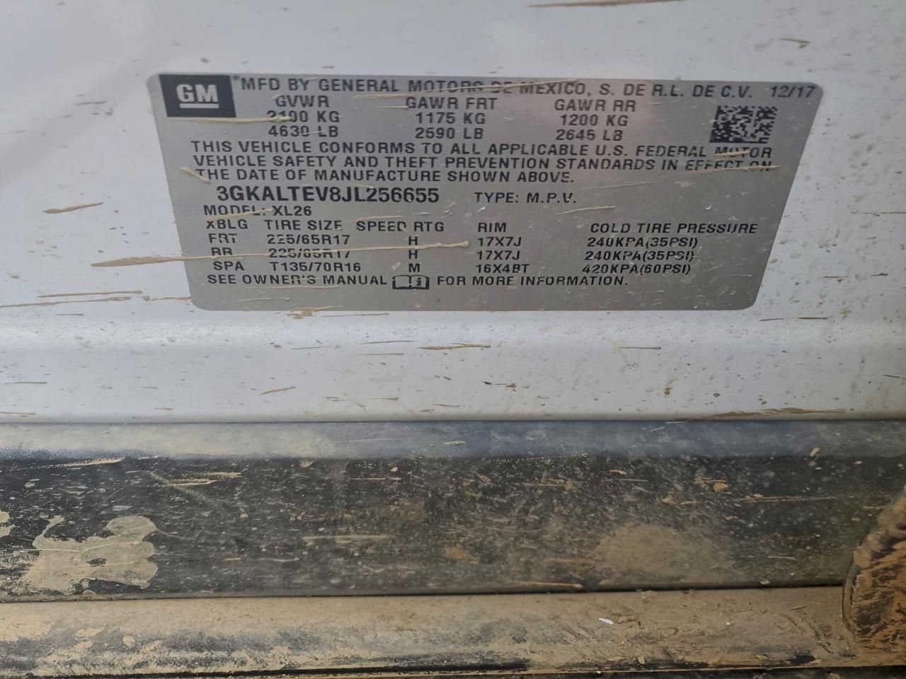 2018 GMC Terrain sle