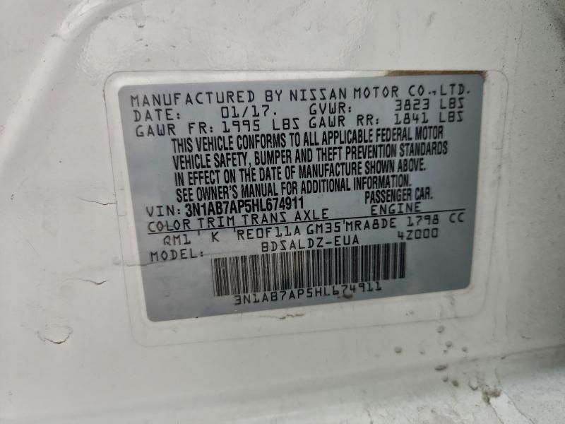 2017 Nissan Sentra s