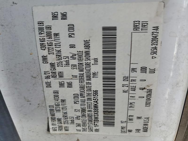 2021 Ford Transit T-350