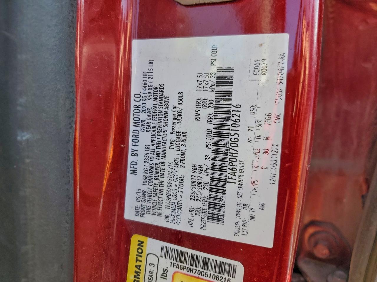 2016 Ford Fusion se