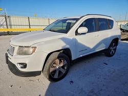 Jeep salvage cars for sale: 2016 Jeep Compass Latitude