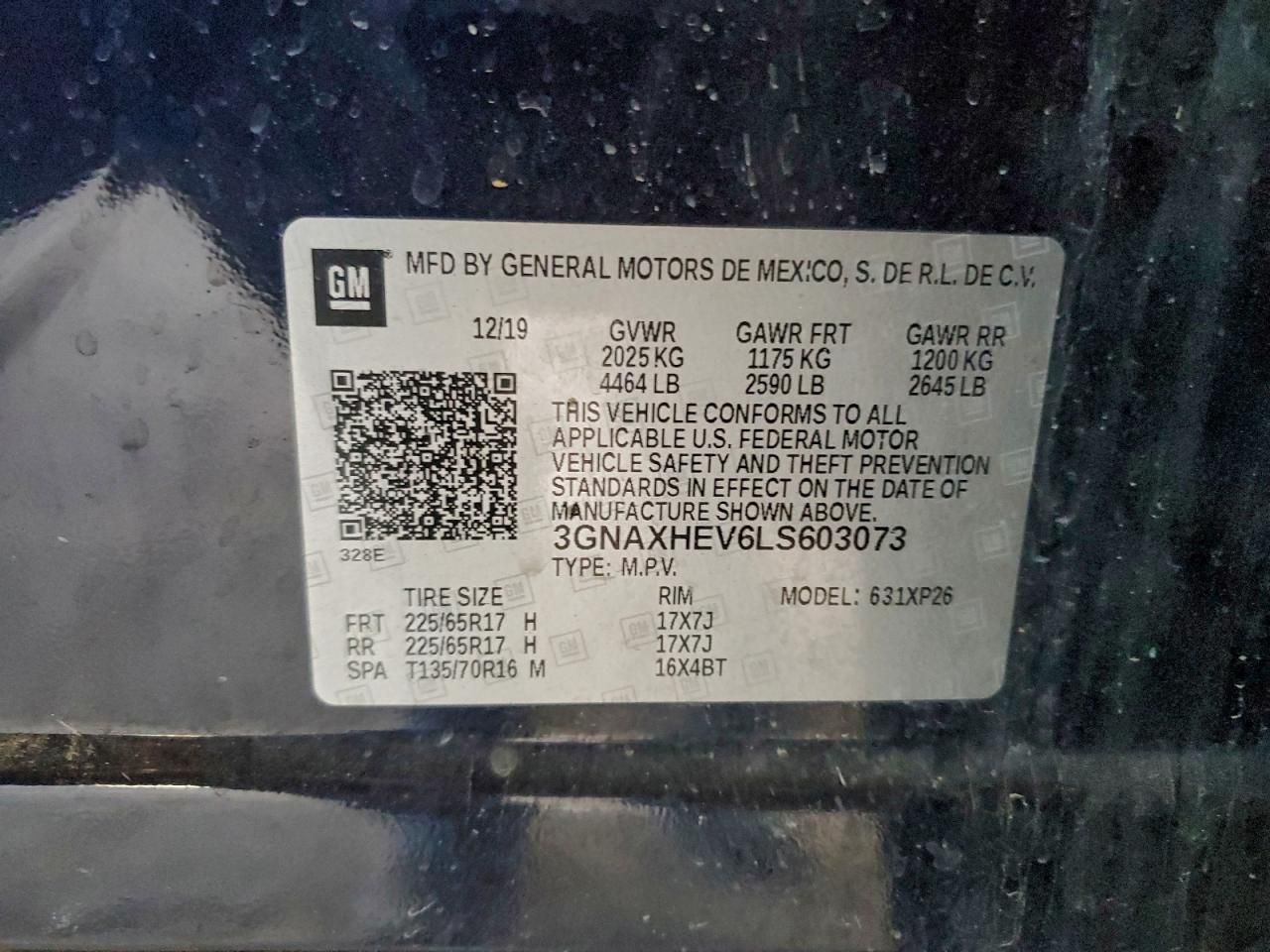 2020 Chevrolet Equinox ls