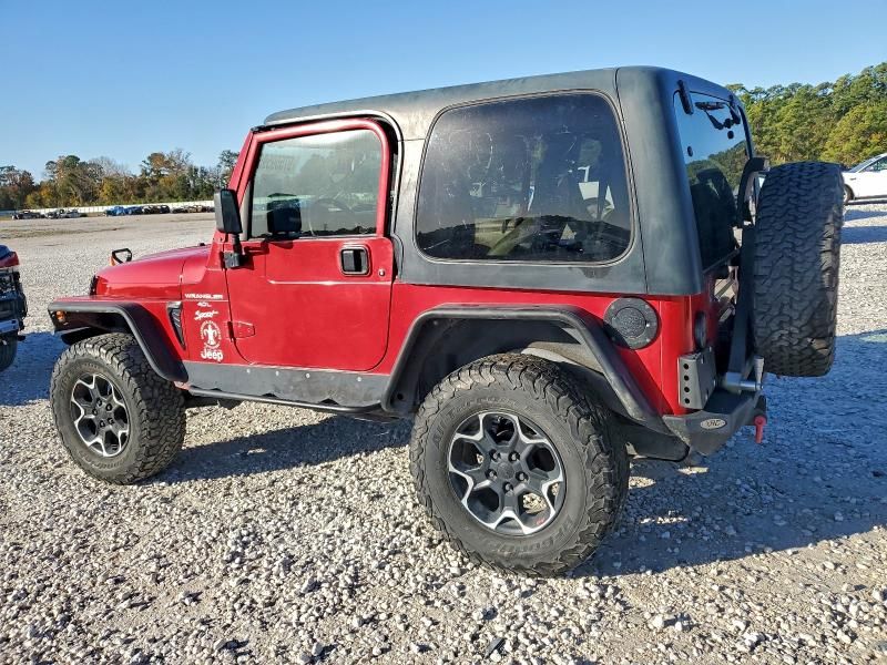 2001 Jeep Wrangler / tj Sport