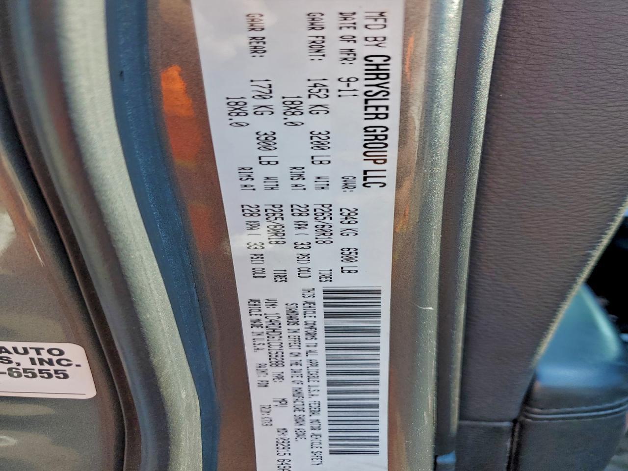 2012 Dodge Durango Crew