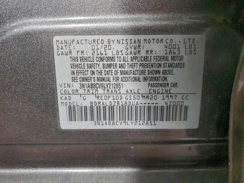 2020 Nissan Sentra sv