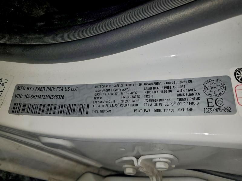 2021 Dodge Ram 1500 big Horn/lone Star