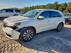 Acura salvage cars for sale: 2016 Acura Mdx Technology