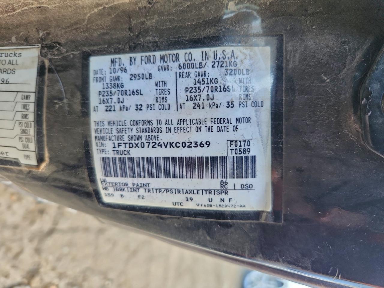 1997 Ford F150