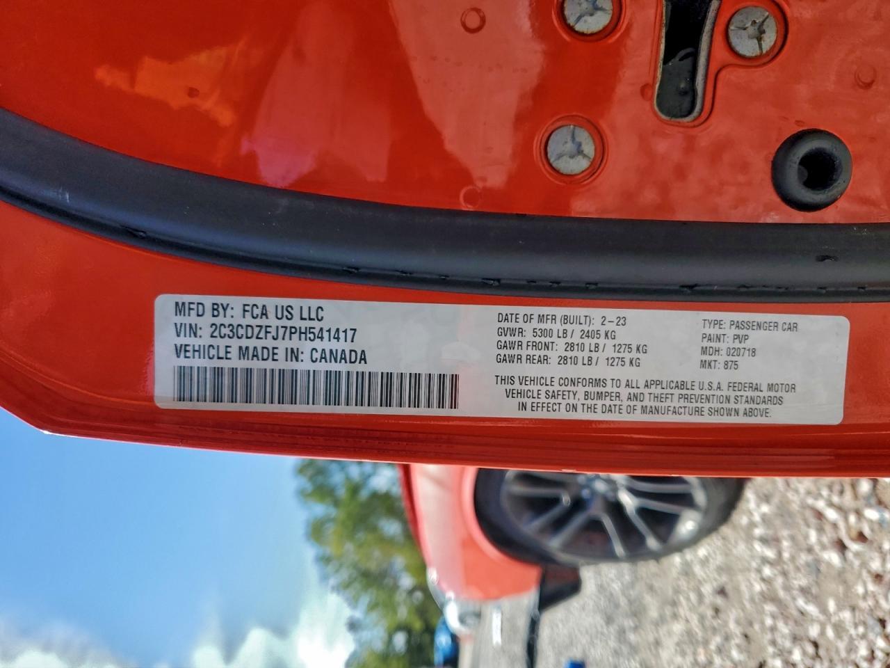 2023 Dodge Challenger R/T Scat Pack